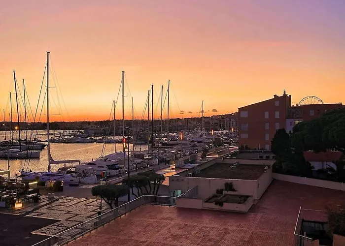 Douce Escale 1ch Vue Port Wifi Balcon אגדה