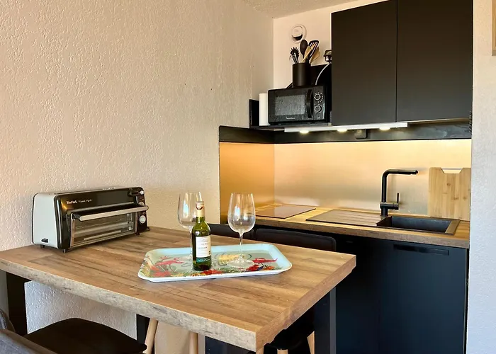 Douce Escale 1ch Vue Port Wifi Balcon Agde