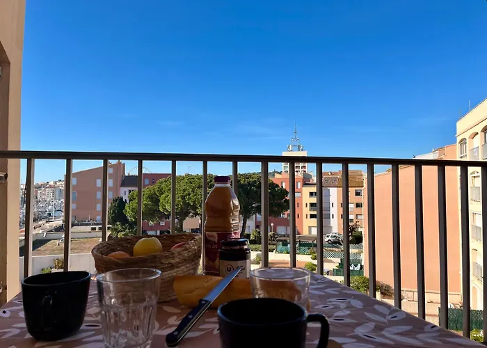 Douce Escale 1ch Vue Port Wifi Balcon
